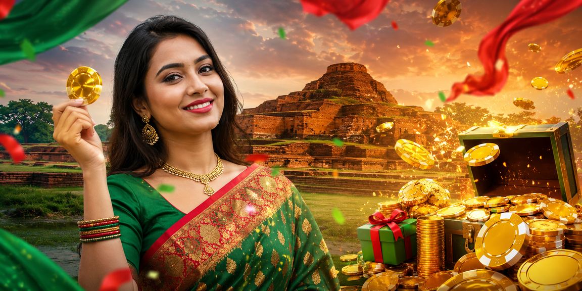 বাংলাদেশের বিনোদন ক্যাসিনোতে লাল-সবুজ থিমে জ্যাকপট গেমিং