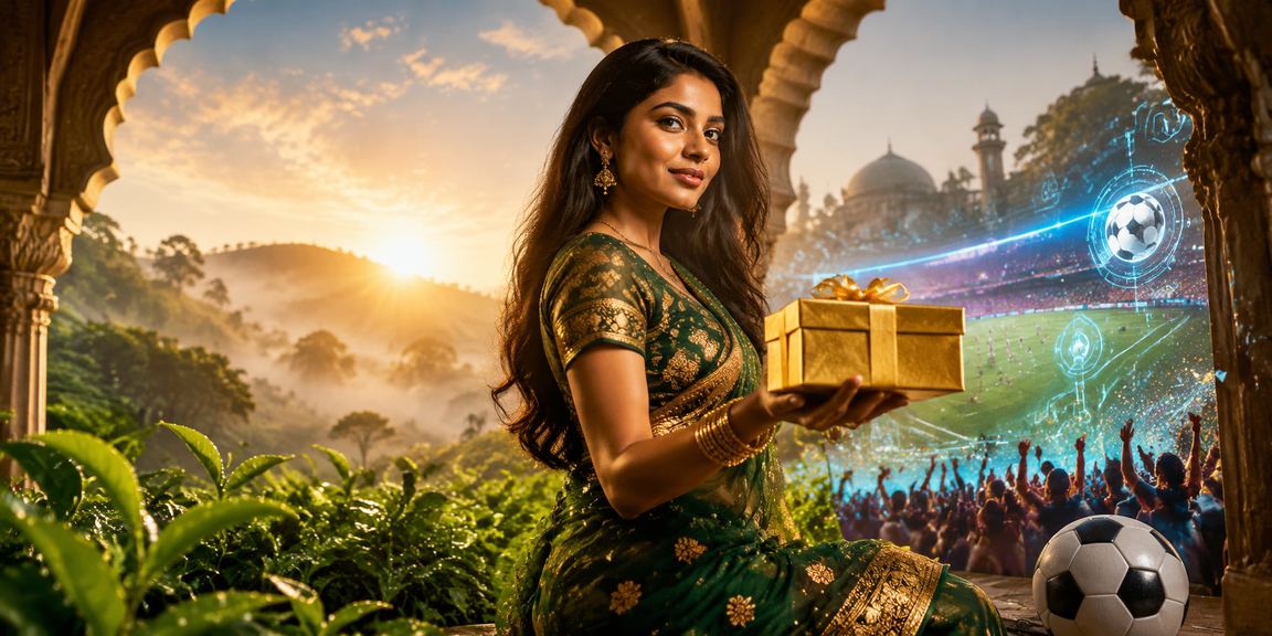 সিলেটের চা বাগানে ফুটবল বেটিং গেম উপভোগের দৃশ্য